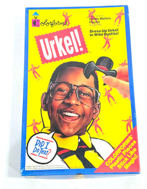 Vintage ColorForms Urkel Family Matters Playset #747